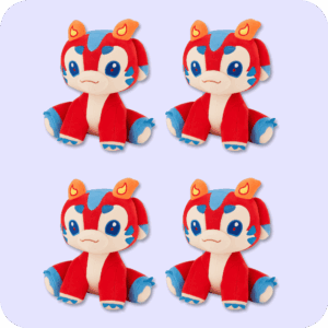 Smolder Plush 4PCS